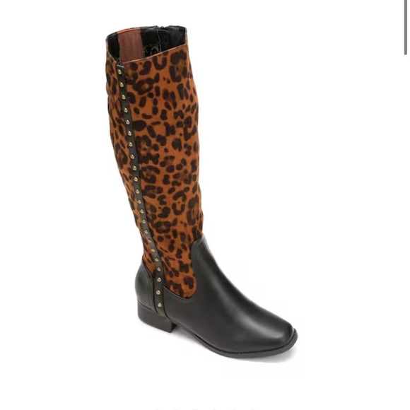 Andiamo Mobile Boots - Smooth Black Leopard - 7 - Picture 3 of 14